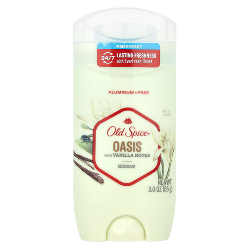 Old Spice, Oasis дезодорант, ваниль, 85 г (3 унции)