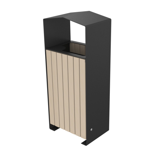 Парковая урна PO-250, 250*350*830 мм.