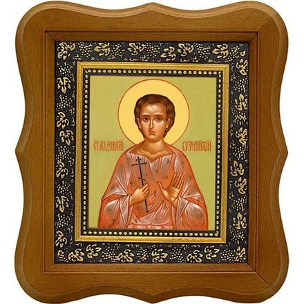 Дионисий Византийский мученик. Икона на холсте.