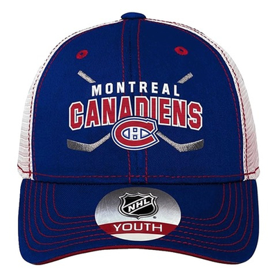 Бейсболка Adidas S24 Lockup Meshback Canadiens JR