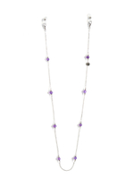 Цепочка на очки "Graini" с аметистом