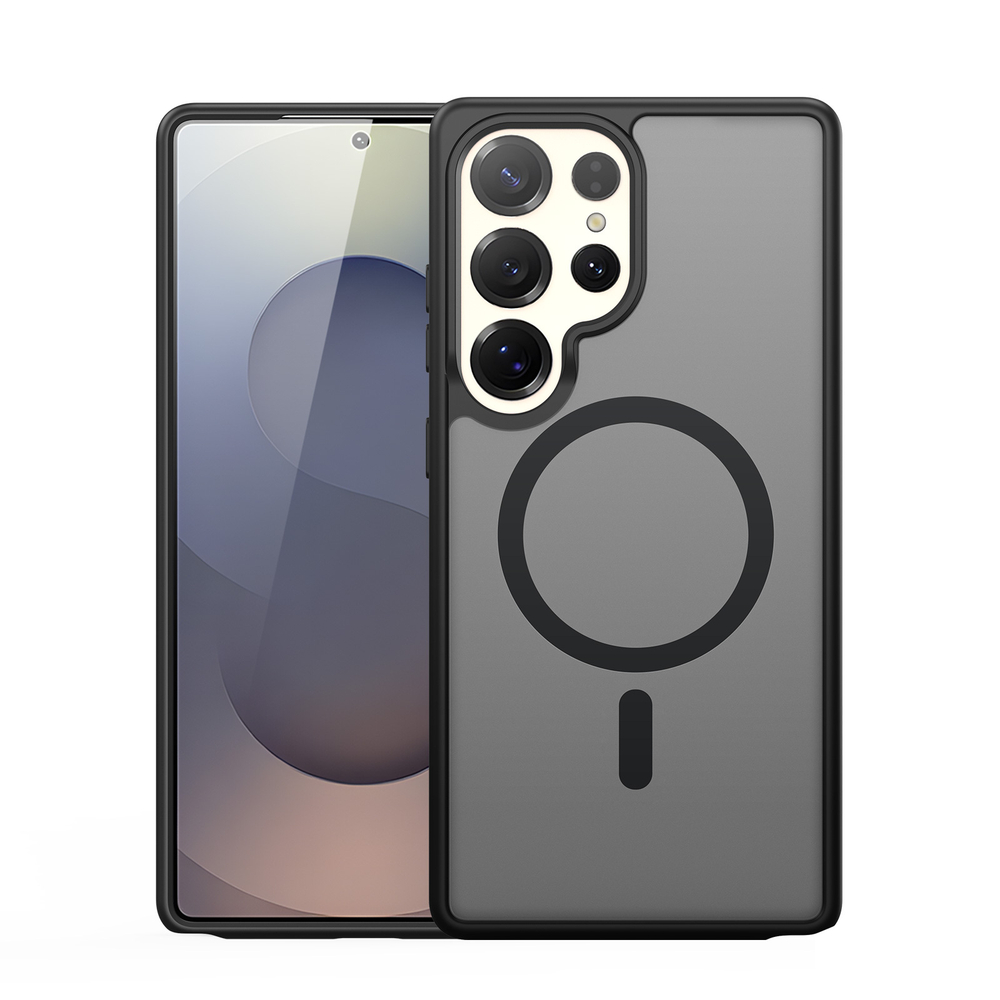 Прозрачный матовый чехол с MagSafe от Dux Ducis для Samsung Galaxy S25 Ultra, серия Yind Series Case