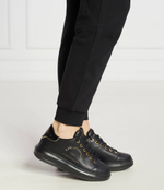 Кожаные кроссовки kapri Karl Lagerfeld - черный(KL62539F)