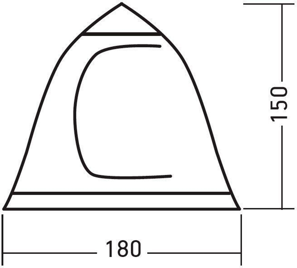 Палатка для зимней рыбалки "Нерпа 2 V2"