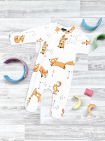 Комбинезон Mjölk Sleep and Play Лисички, уценка