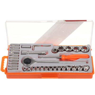 Набор слесарных инструментов Bartex, 6-гранные, CrV сталь, кейс, 36 пр, шт