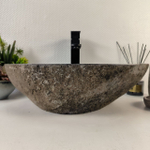 Каменная раковина из речного камня RS-05231 (50*35*15) 0856 из натурального камня