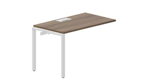 стол Strike 1180х680х750мм (металлический аутлет) - приставной элемент