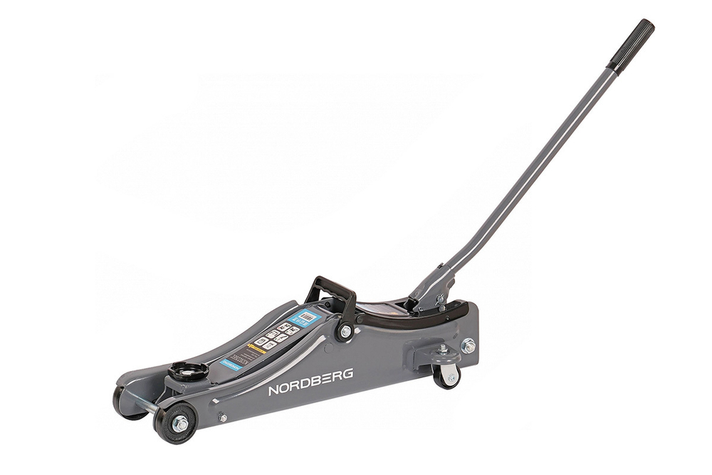 NORDBERG (N32022GEC) Домкрат подкатной для автолюбителя в кейсе, 2 т