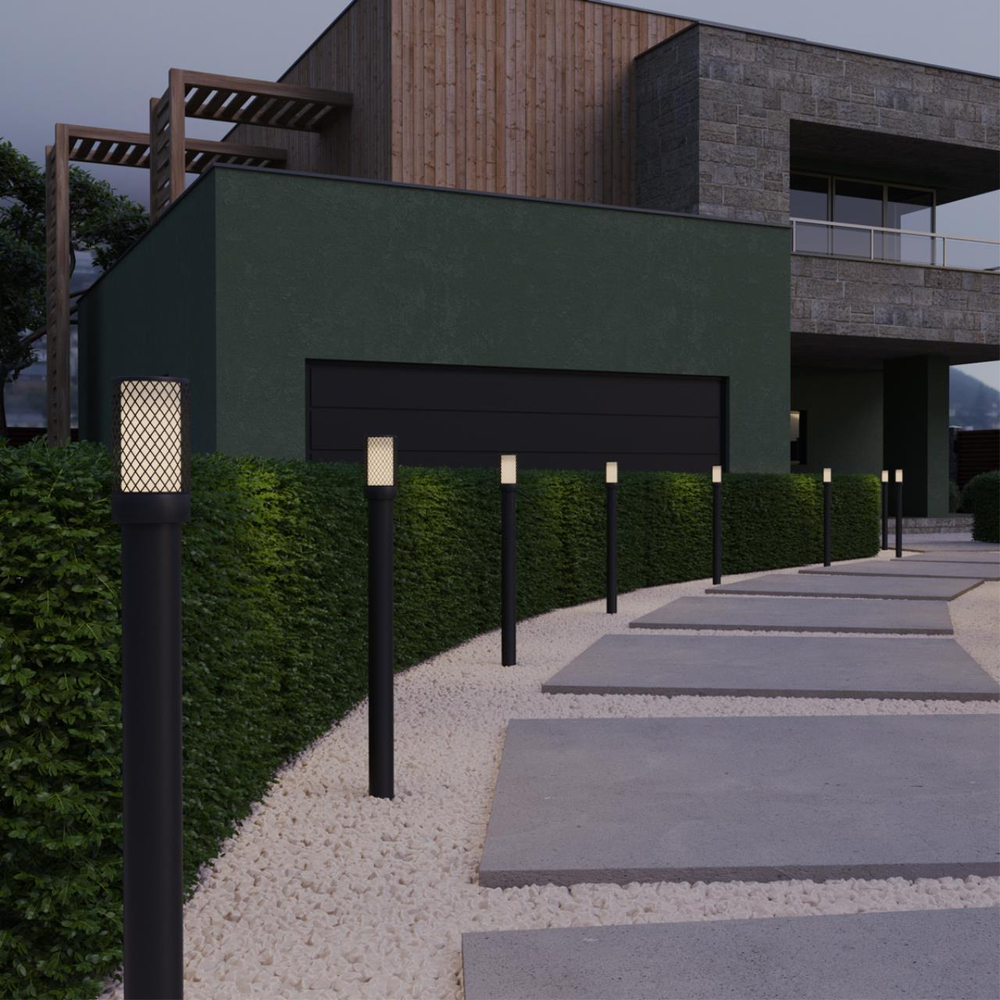 370972 STREET NT24 черный Светильник ландшафтный E27 max 25W K IP54 220-240V MATRIX