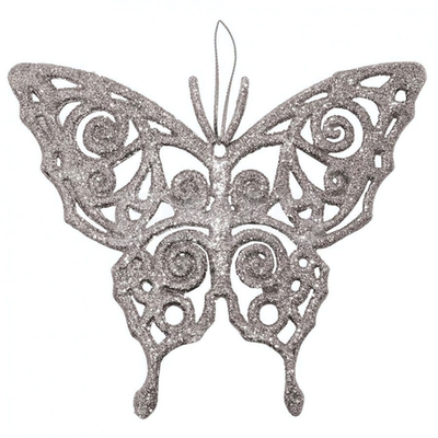 Подвеска "Бабочка", серебро.