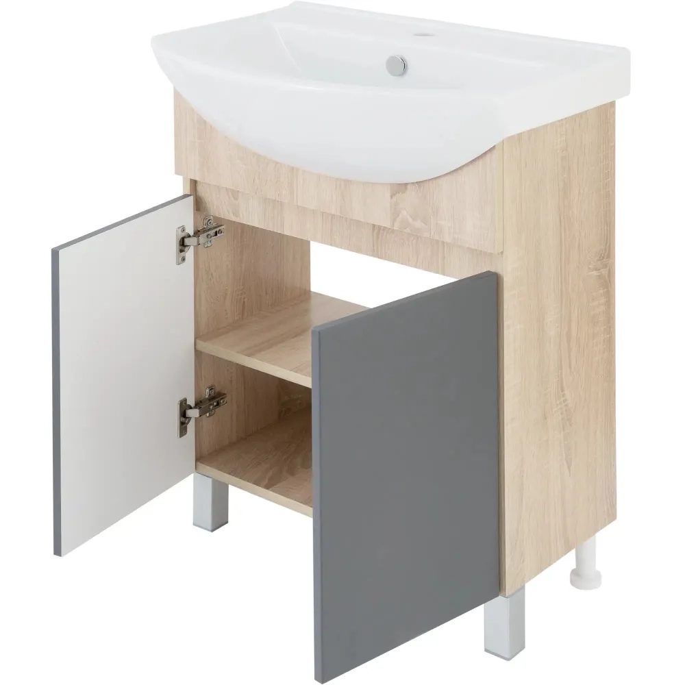 Тумба 50 СОЛО + умывальник Элеганс 50 Т50СОЛО-Э50