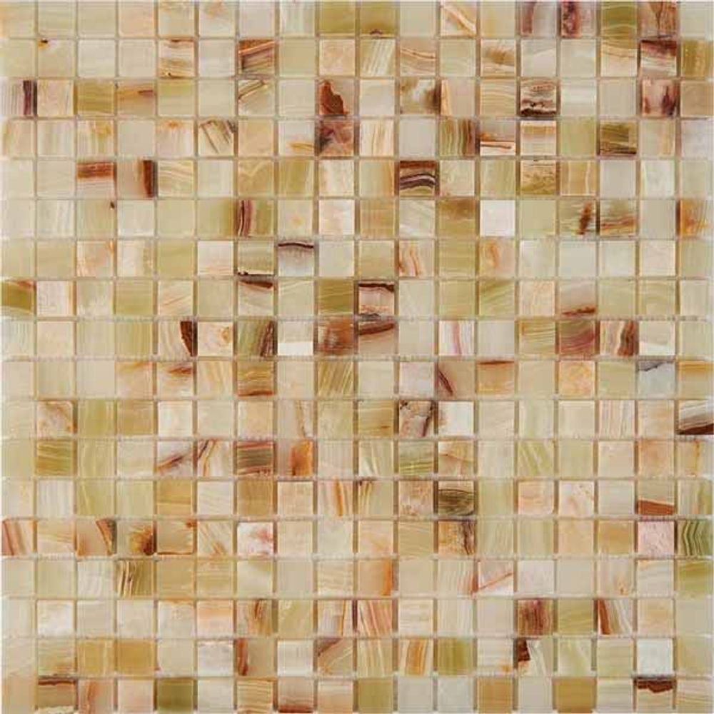 Мозаика PIX201 из оникса (15x15)