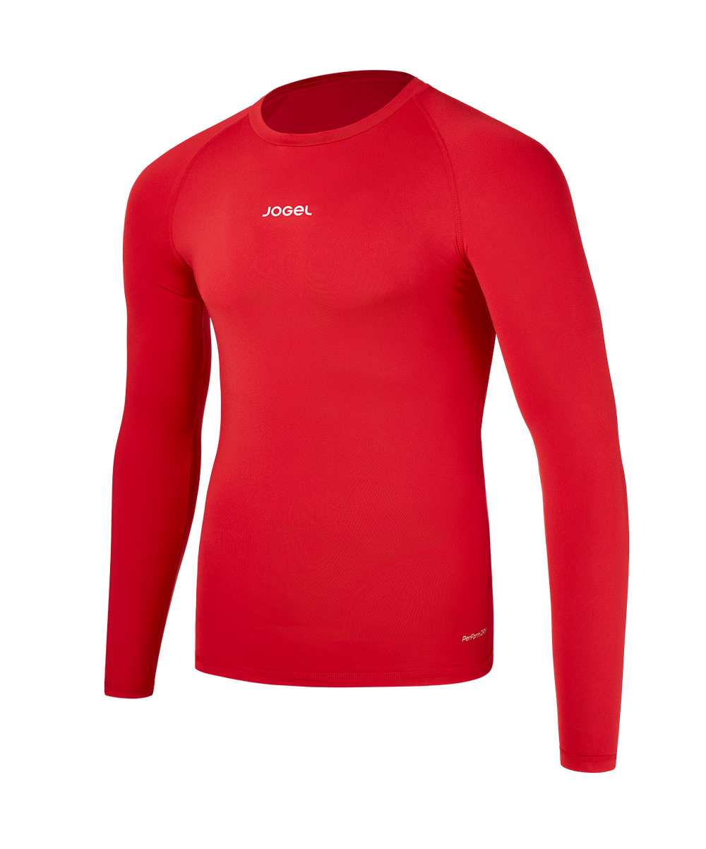 Лонгслив компрессионный Jogel CAMP 2 PerFormDRY Baselayer LS Tee, красный R2