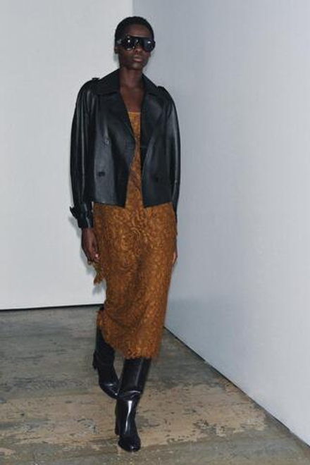 ZARA КОЖАНАЯ КУРТКА ZW COLLECTION LIMITED EDITION, ЧЕРНЫЙ