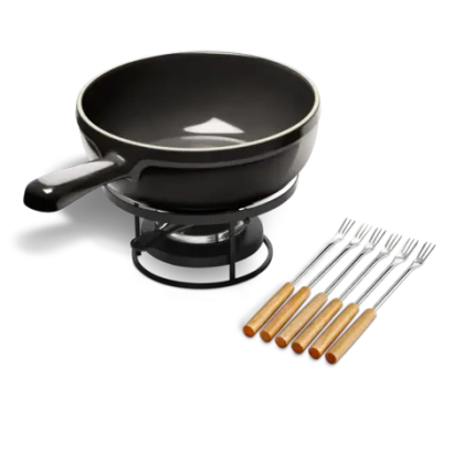 Набор для фондю Emile Henry Charcoal, 2.4 л