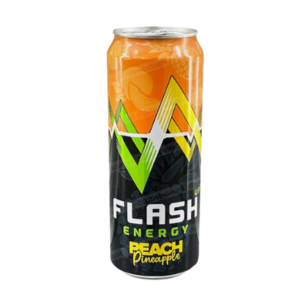 Энергетический напиток Flash Energy Pineapple 0,45 л ж\б