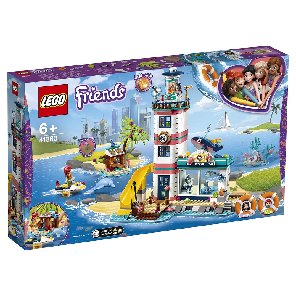 LEGO Friends: Спасательный центр на маяке 41380 — Lighthouse Rescue Centre — Лего Френдз Друзья Подружки