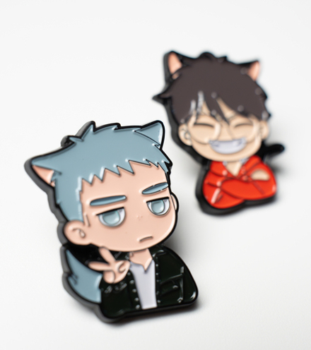 Парные пины котики Here u are