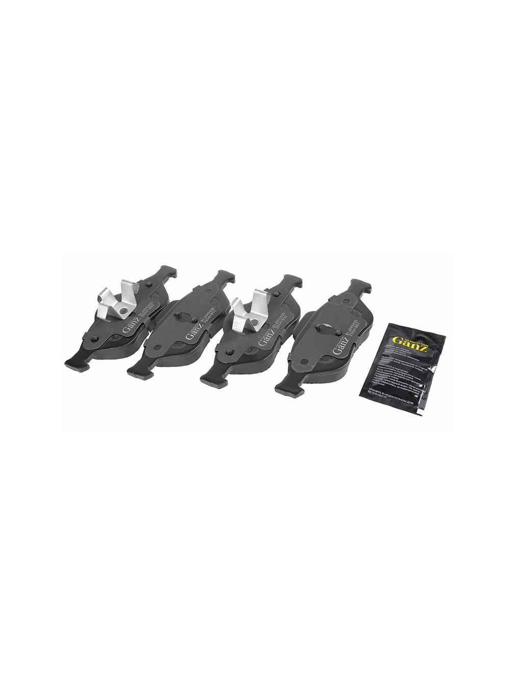 Колодки передние PRO-Line Ceramic FORD FIESTA/FUSION GANZ GIJ09043C