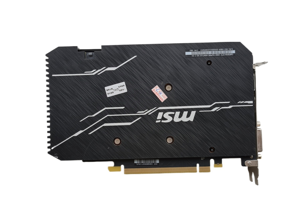 Видеокарта MSI GeForce GTX 1660 SUPER VENTUS 6Gb MINI