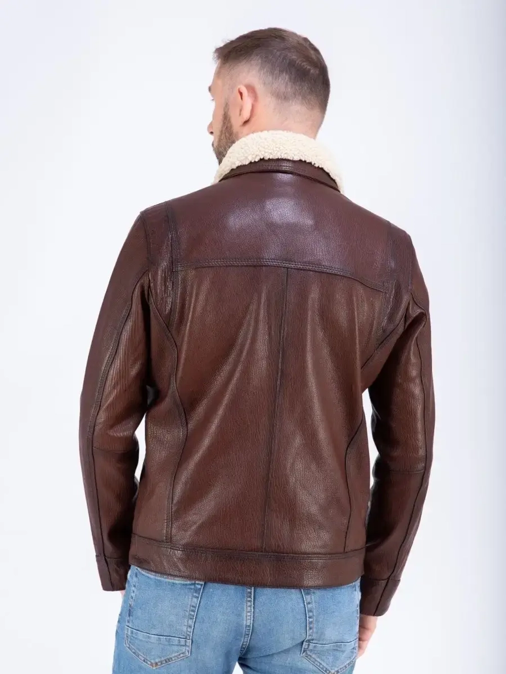 Куртка кожаная из натуральной кожи