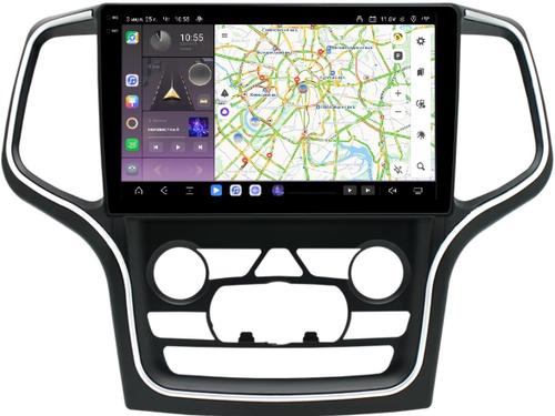 Магнитола для Jeep Grand Cherokee WK2 2013-2021 (взамен 8.4" экрана) - Kuberg EW-1076-2 QLed+2K, Android 13, Быстрейшая, CarPlay, 4G SIM-слот
