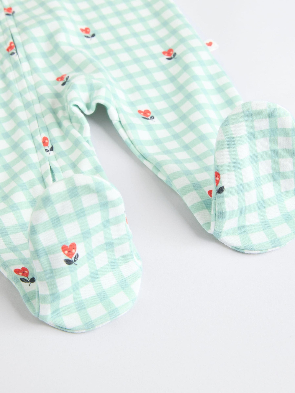 Комбинезон / Cлип для малышей Next AJ2-462, 3 шт., Персиковый, Мятный