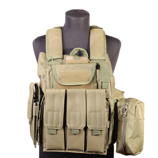 Бронежилет (плитник) 7 карманов, олива