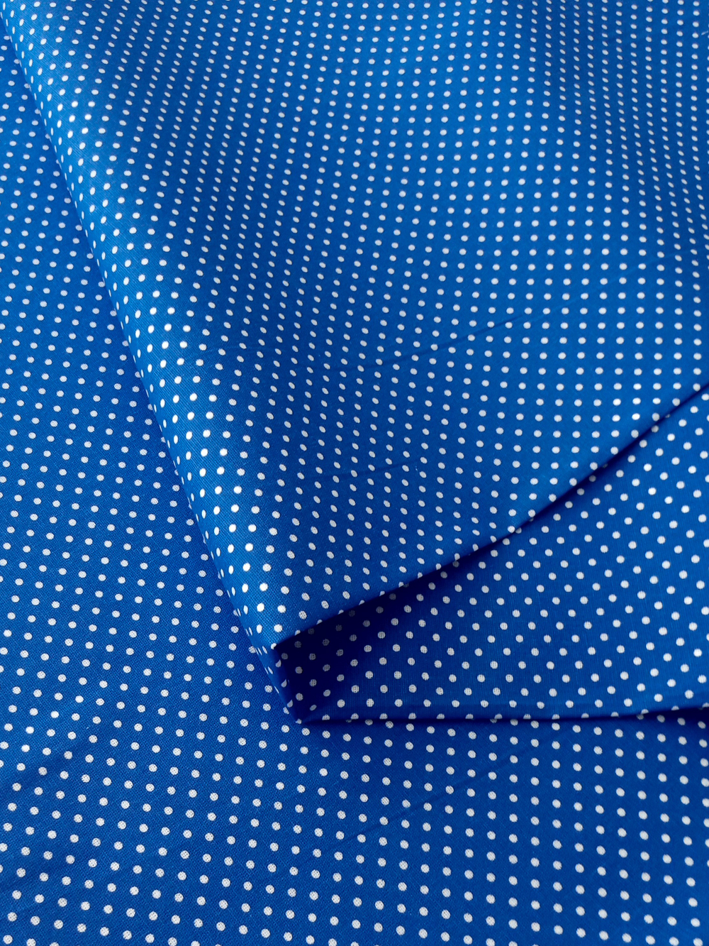 Ткань бязь плательная, рис. "Горох 2 мм", ширина 150 см, арт. 082