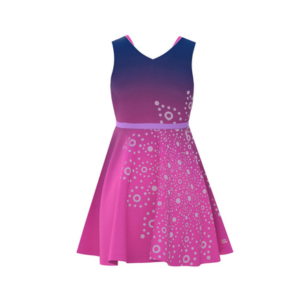 ОДЕЖДА ДЛЯ ТЕННИСА Девочки, Платье BIDI BADU COLORTWIST JUNIOR DRESS .