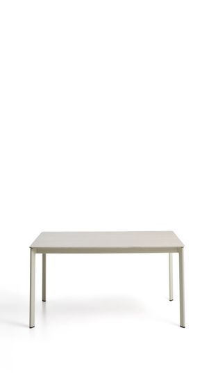 Уличный стол Anafi из спеченного камня и бежевого алюминия 180 x 90см