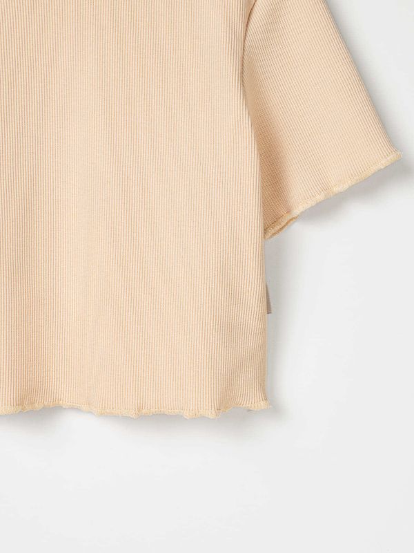 Футболка укороченная из кашкорсе 