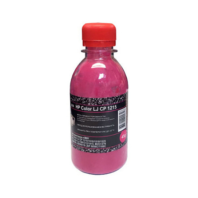 Тонер для HP Color LJ CP 1215/1515/1525/СМ1312/CM1415/CP1025/2025 (45гр, пурпурный, Chemical) ATM