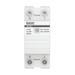 Реле напряжения (сквозное подкл,) RVb-40A EKF Basic