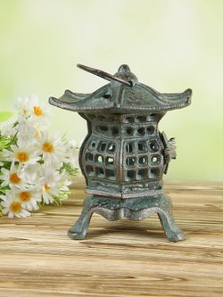 Iron Garden Декоративный фонарь Пагода под свечу для дачи