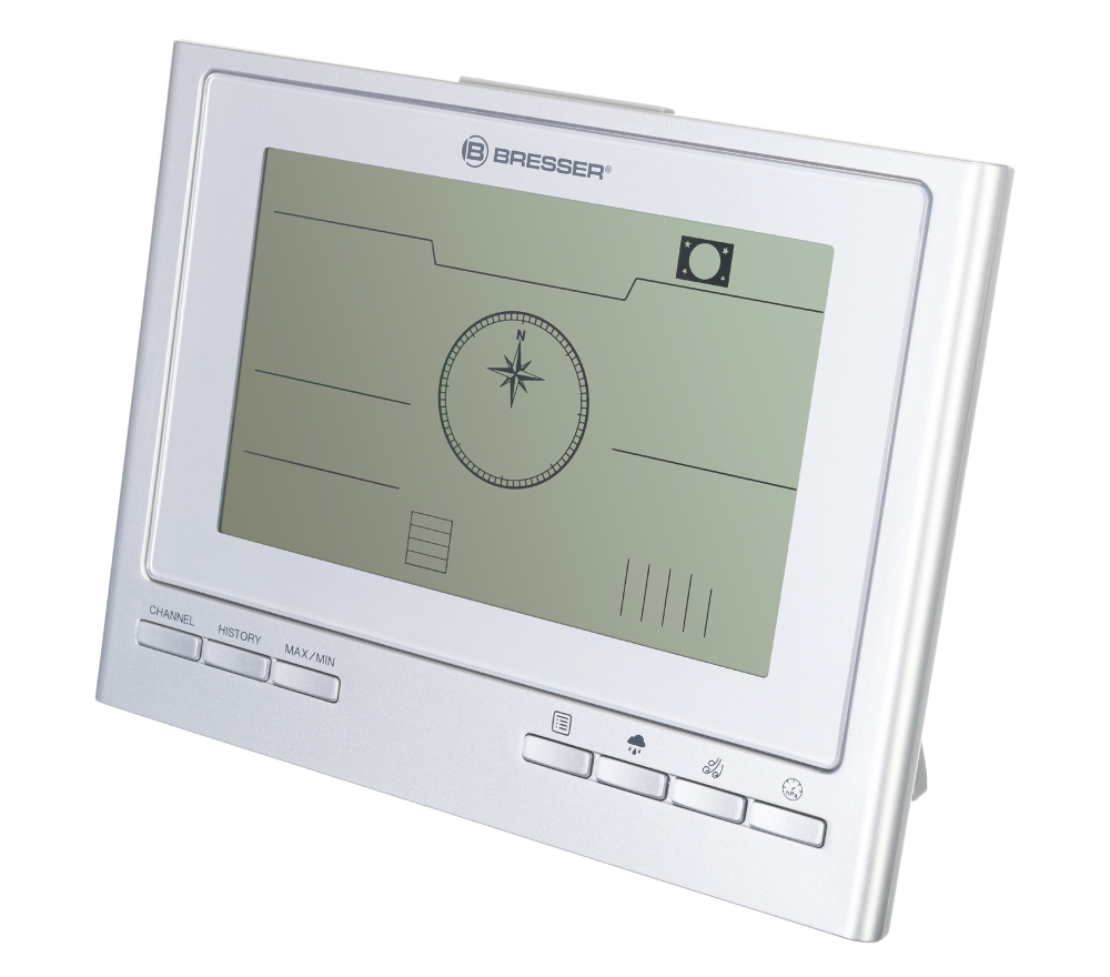 Метеостанция Bresser «7 в 1» ClimateScout Exclusive, серебристая