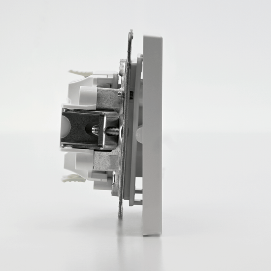 Переключатель 1-кл. ArtGallery IP44 10AX быстрозажим. клем. механизм бел. SE GAL440161S