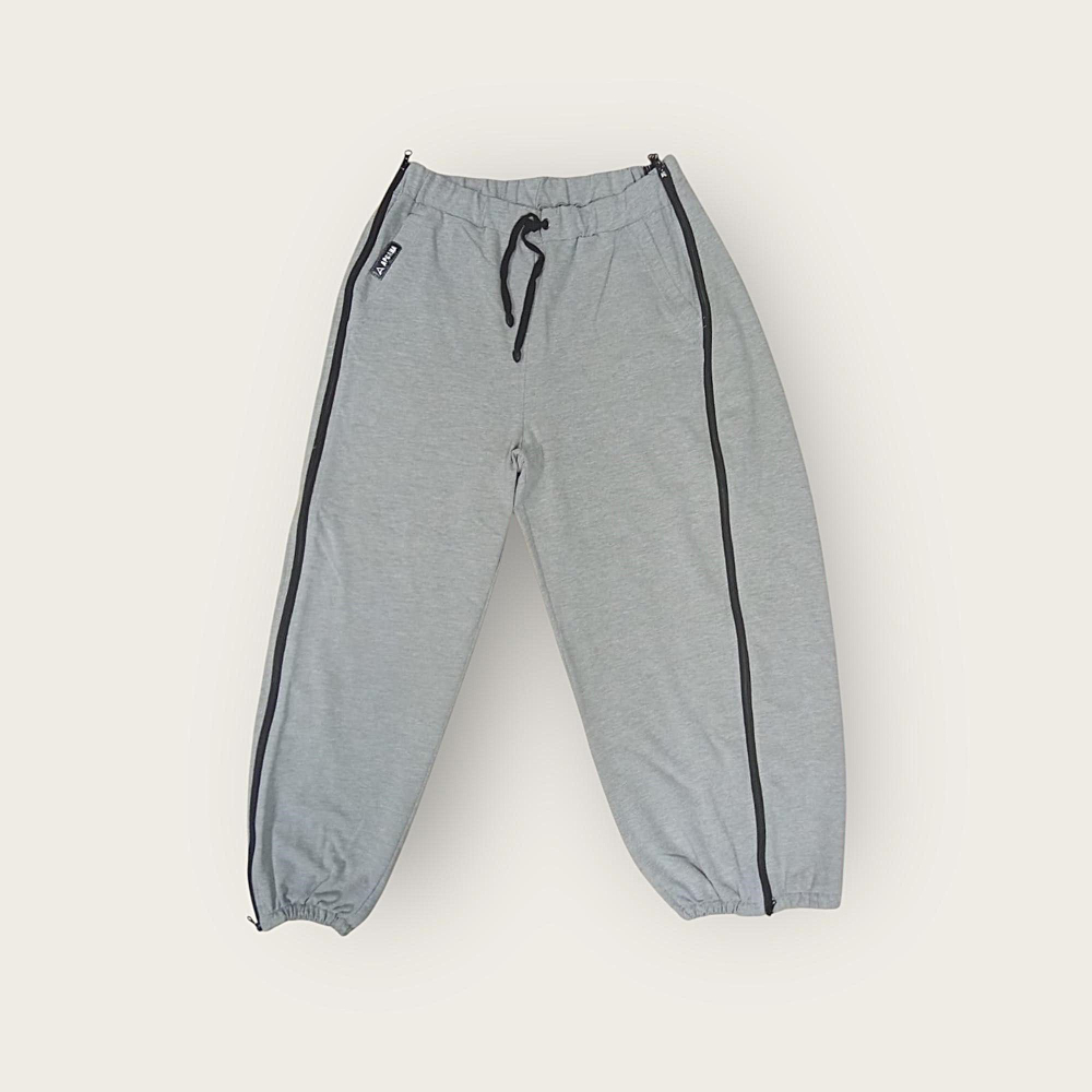 Брюки ортопедические с расширением на всю ногу. Размер 3XL (54-56). Цвет СЕРЫЙ