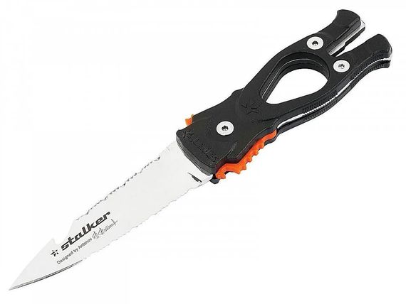 Нож Sargan Сталкер-стропорез ZR3 зеркальная полировка