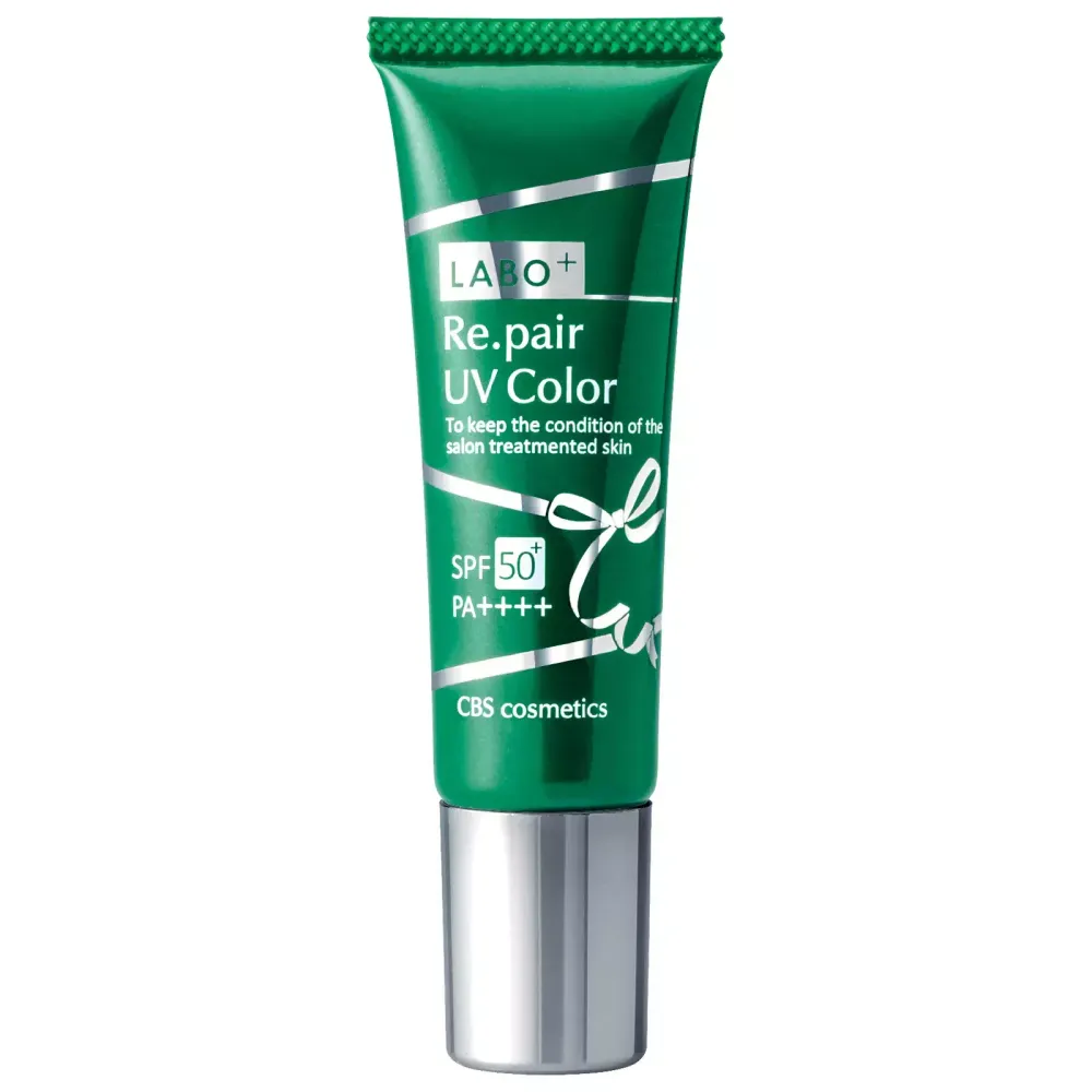 CBS Cosmetics LABO+ Восстанавливающий солнцезащитный крем для лица розовый - Re.pair UV Color Pink SPF 50 PA++++, 30 г