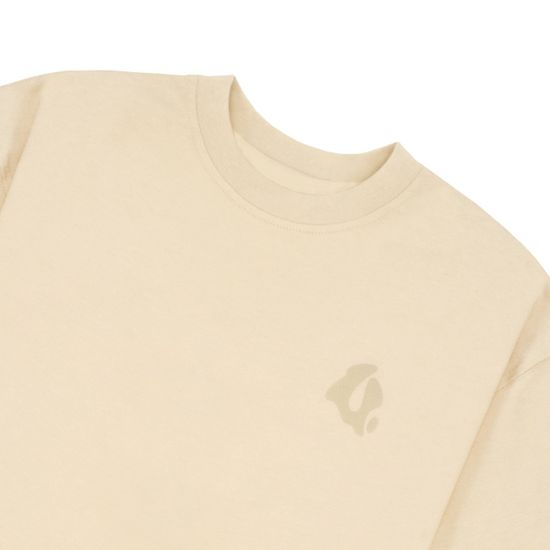 Футболка UNIFORM Relaxed Heavy Bubble бежевый