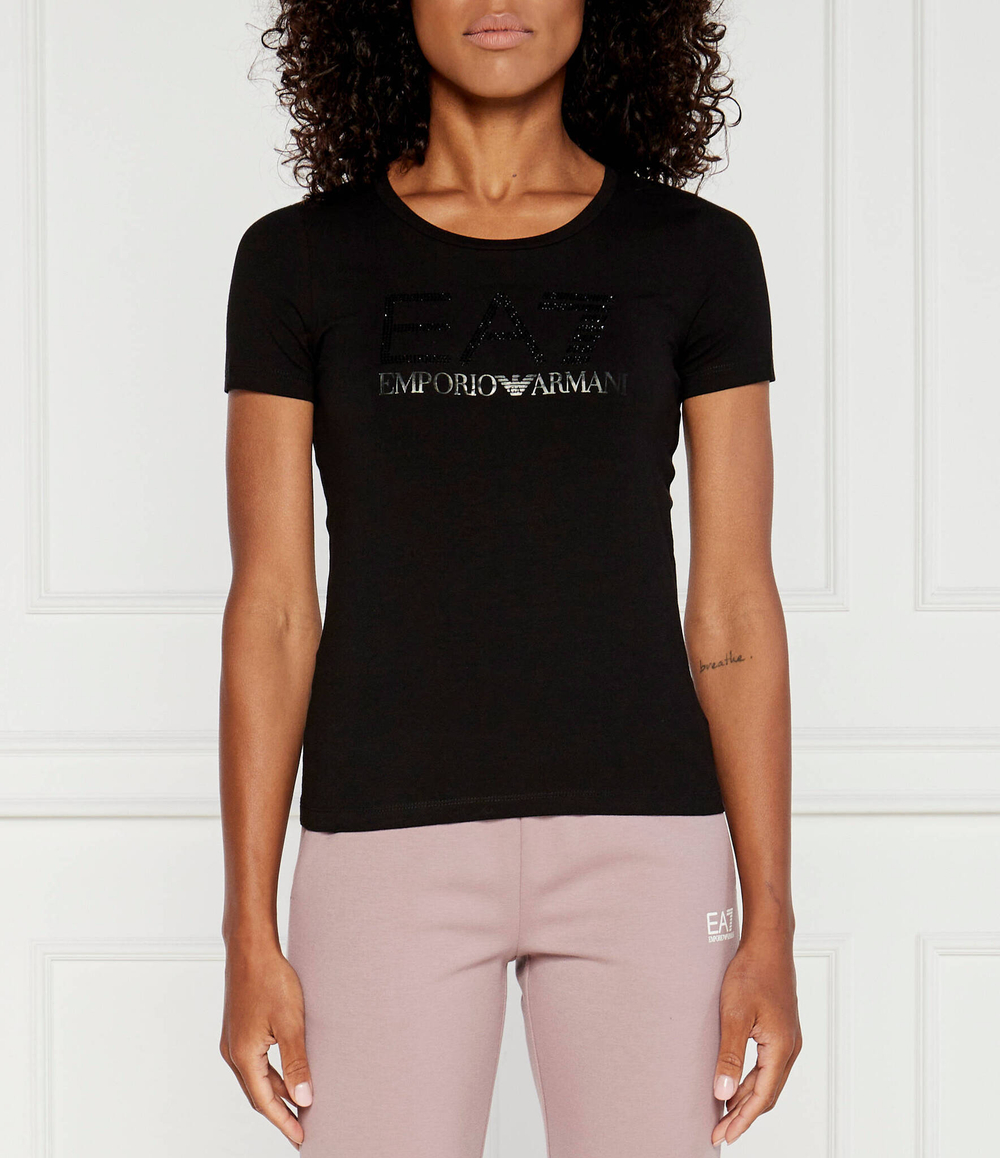 Футболка EA7 - черный(6DTT14 TJQCZ)