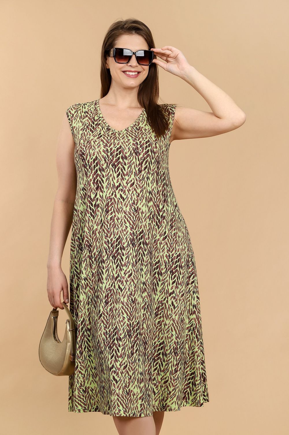 Сарафан Дыхание лета-2 Виотекс ЗЕЛЁНЫЙ