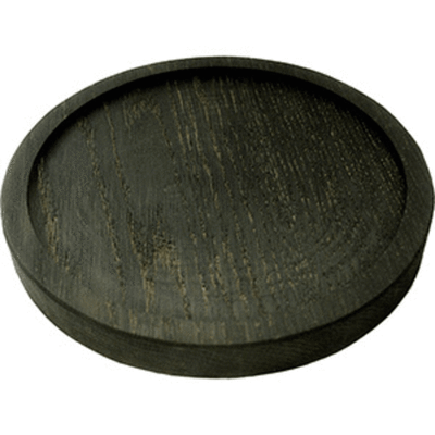 Доска для подачи круглая без ручки;дуб;D=240,H=25мм