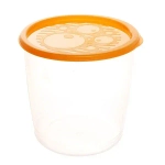 Набор контейнеров 5шт (0,55л.0,95л.1,6л,2,75л,4,7л), круглых высоких С265