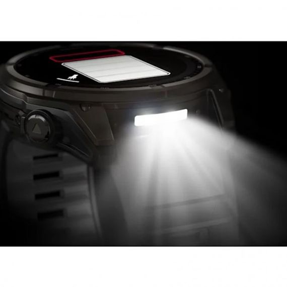 Garmin Fenix 8 51 мм Solar – титановый корпус, сапфировое стекло, солнечная зарядка