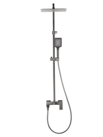 Душевая система WONZON & WOGHAND CUBE, Темный графит (WW-88739016-BGM)