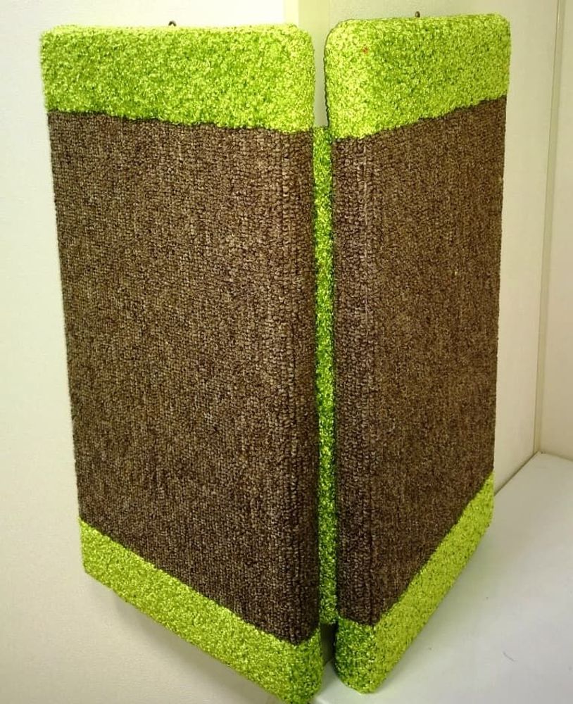 Когтеточка угловая, ковролин, 2х(21х40) "Britan" Когтеточка угловая, ковролин, 2х(21х40) "Britan"