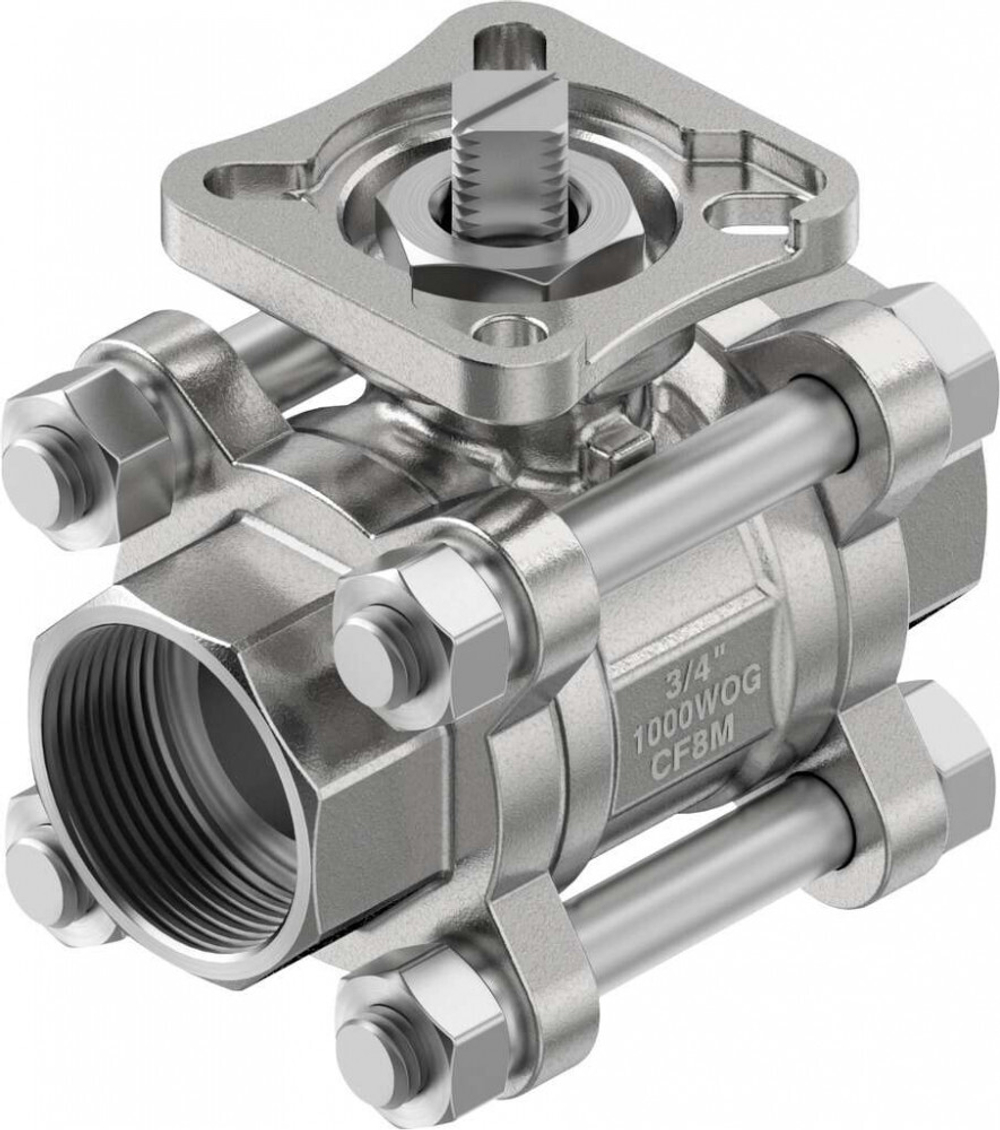 VZBE-3/4-WA-63-T-2-F0304-V15V15 Шаровой кран